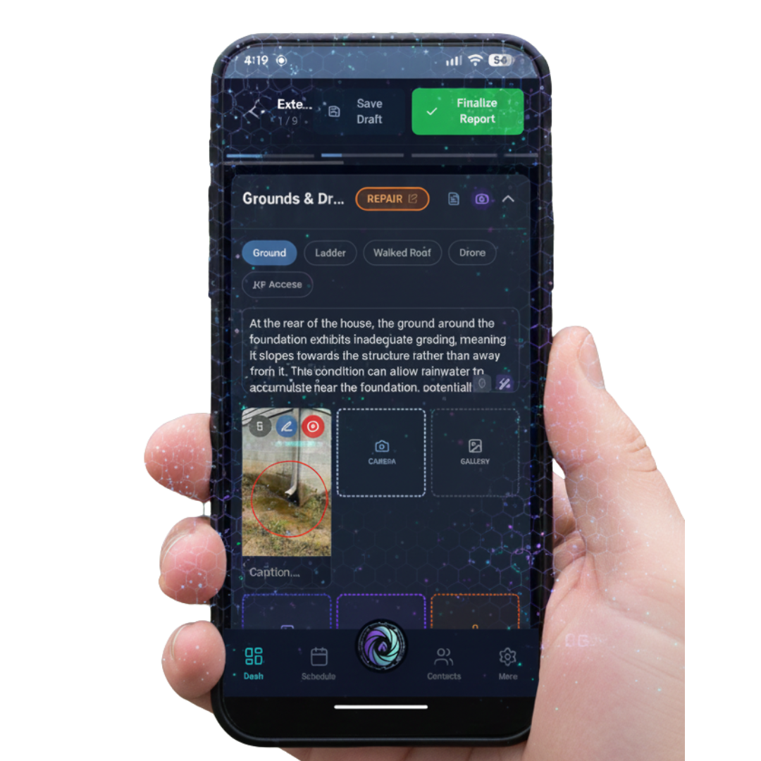 voice to text to AI notes example